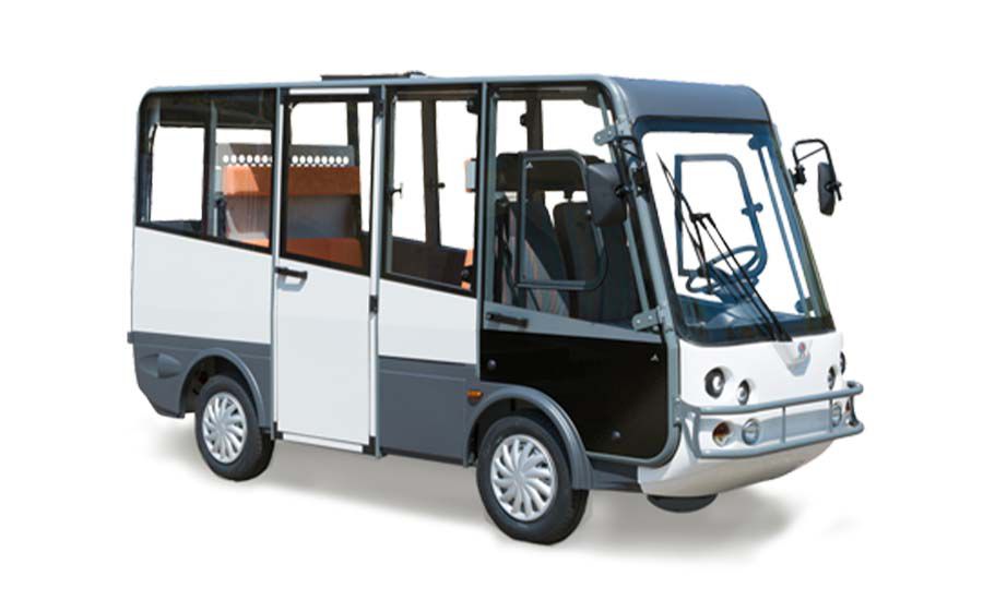 Spijkstaal elektrische minibus 