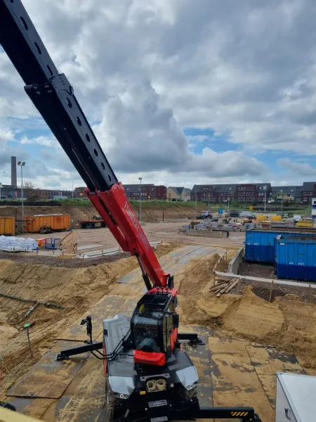 Nieuwe Manitou MRT 2660 Vision Plus voor Loonbedrijf Fokkert 