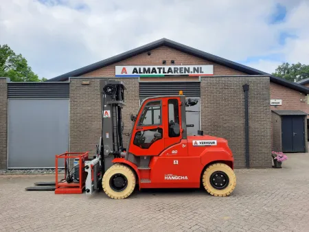 Nu beschikbaar voor demo en verhuur: Elektrische Hangcha 8ton9000 heftruck