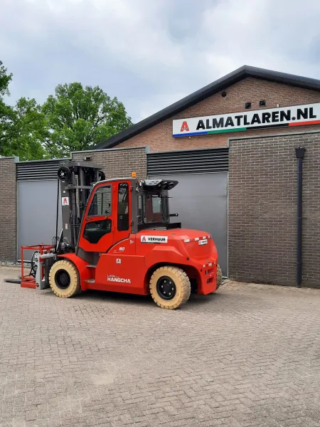 Nu beschikbaar voor demo en verhuur: Elektrische Hangcha 8ton9000 heftruck